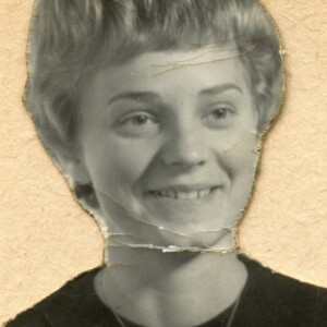 Een vriendinnetje van Piet op Dansschool Cleton in 1958