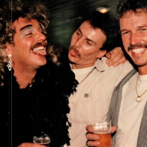 Lena, René van Eck en Fer Wildheim In Café Keerweer circa1988