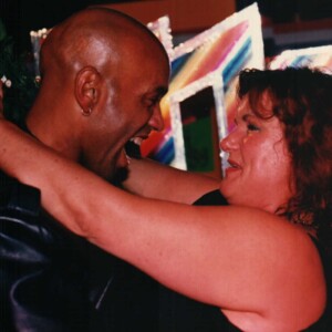 Alexander Washington en Imca Marina in de Gay Palace circa 1989